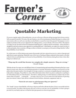 Quoteable Marketing - maizeing acres inc