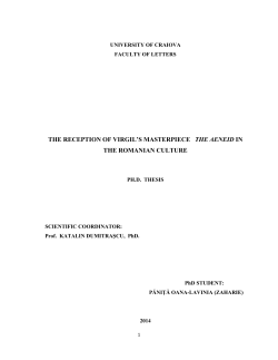 the reception of virgil`s masterpiece the aeneid