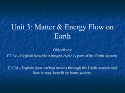 Lecture - Ann Arbor Earth Science