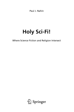 Holy Sci-Fi! - The Divine Conspiracy