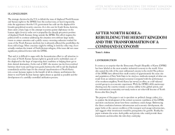 after north korea: rebuilding the hermit kingdom and the