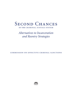 Second Chances - American Bar Association