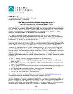 Palo Alto College celebrates Heritage Month 2015