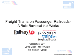 Freight on Passenger