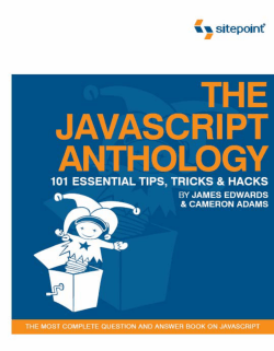 The JavaScript Anthology