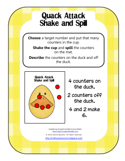 Quack Attack Shake and Spill