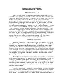 pdf format - The Ministry Development Center