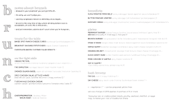 brunch - Merriment Social