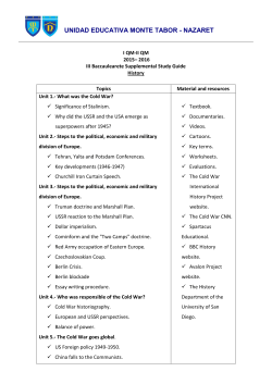 UNIDAD EDUCATIVA MONTE TABOR