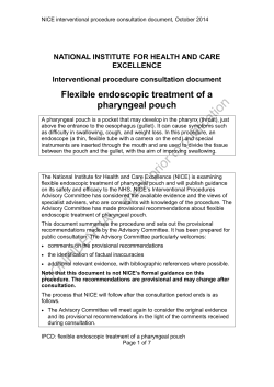 Flexible endoscopic treatment of a pharyngeal pouch