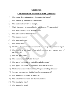 Communication systems