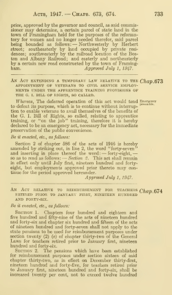 Acts and resolves passed by the General Court