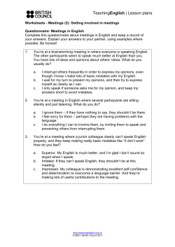 TeachingEnglish | Lesson plans