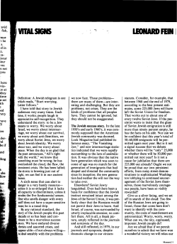 Definition: A Jewish telegram is one which reads, "Start worrying