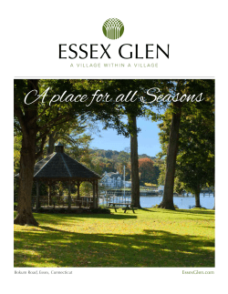 brochure - Essex Glen