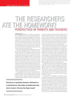 The Researchers Ate the Homework!