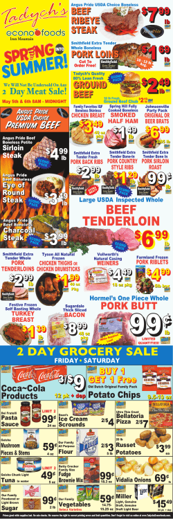 beef tenderloin - Tadych`s Econo Foods