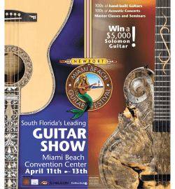 guitar show - Newport Guitar Festival