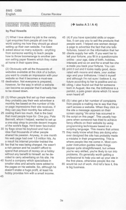 BMS GIBB English Course Review by Paul Howells however,.forthe