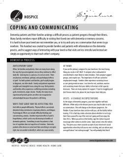 Coping and Communicating