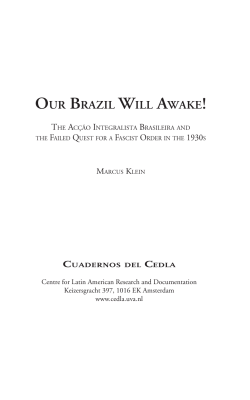 Our Brazil Will Awake!