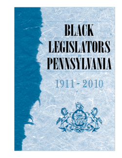 D-Philadelphia - PA House of Representatives