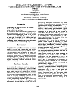 Tetrachloromethane Mixtures in Wide Temperature Range