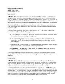 Gu&iacute;a para la junta &ndash;Espa&ntilde;ol