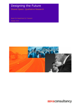 Shared Space - Qualitative Research