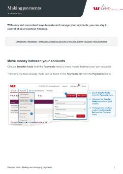 Making online payments