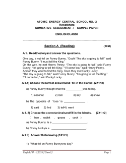Section A (Reading) - AECS