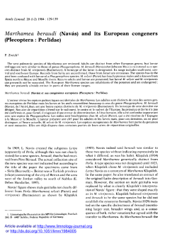 - Annales de Limnologie