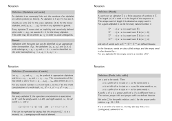 Notation Notation Notation Notation