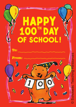 100TH DAY - Scholastic