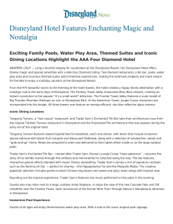 Disneyland Hotel Features Enchanting Magic