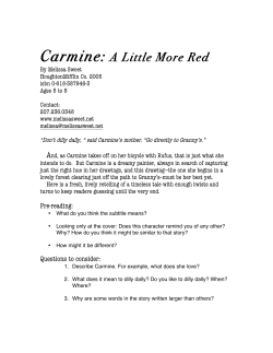 Carmine: A Little More Red