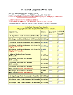2014 Route 9 Cooperative Order Form