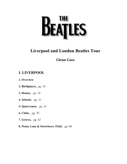 Liverpool and London Beatles Tour