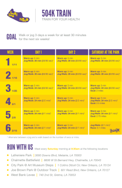 504k train - Youth Run NOLA