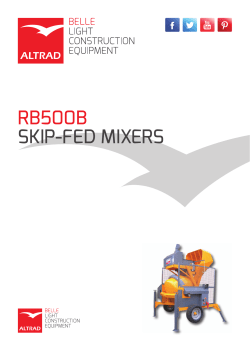 Product PDF - Altrad Belle