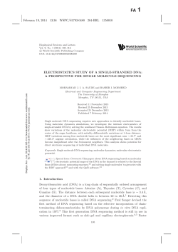 electrostatics study of a single-stranded dna: a prospective for single