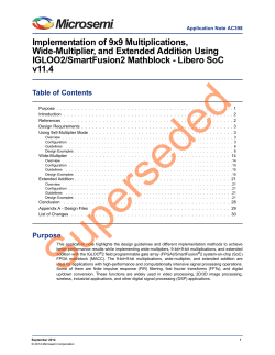 Implementation of 9x9 Multiplications,Wide-Multiplier
