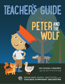Peter and the Wolf - Chicago Symphony Orchestra