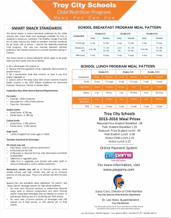 CNP - Troy City Schools