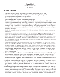 Hanukkah - TorahResource