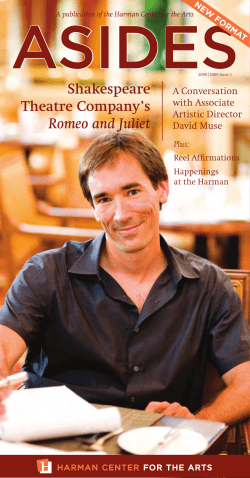 Romeo and Juliet - Shakespeare Theatre Company