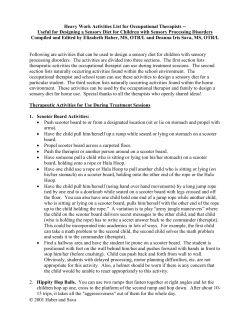 Heavy Work Activities