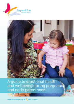 The beyondblue guide to emotional health and wellbeing