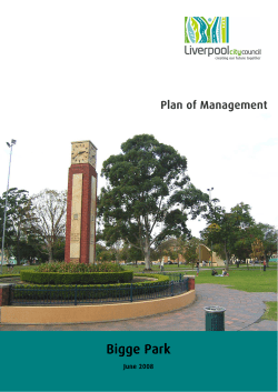 Bigge Park - Liverpool City Council