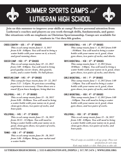 here - Lutheran High School of Indianapolis
